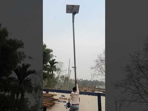 Solar street light wire connection 2025 shorts video #shorts #ytshorts #viralvideo