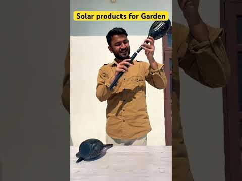 2 solar products for garden #gardeningwithnanav