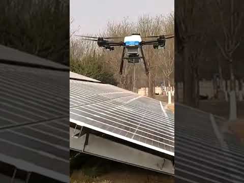 “Hands-Free Future! Drone Auto-Cleaning for Solar Panels”🚁 #drone #dronevideo #velocidrone