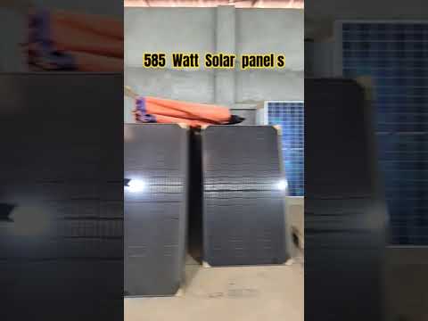 585 Watt Solar Panels