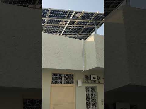 pk solar installation @3+3 kw on grid