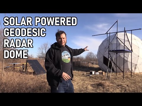 Adding Solar Power To My Geodesic Radome – With BougeRV Equipment Review