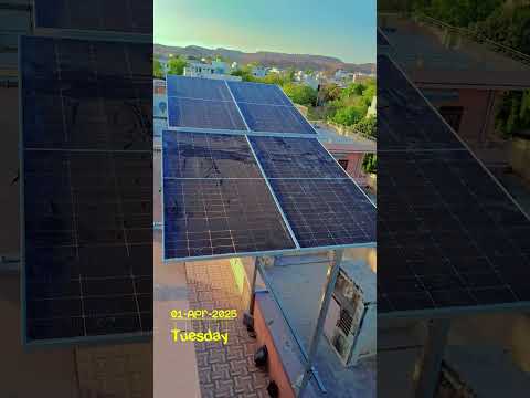 8 kw solar system #solar #solarsystem #solarpower #solarsolutions #facts   #solarpanels #viralshorts
