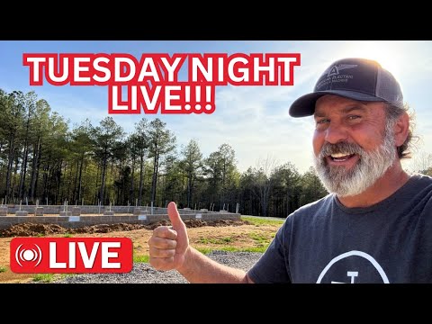 I FINISHED THE SOLAR CARPORT! | ALL Of The SOLAR PANELS Are Up!! | Tuesday Night LIVE!!!