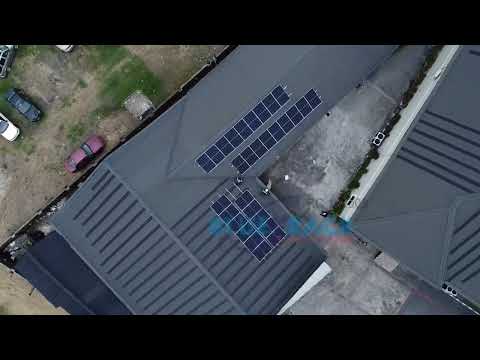 Jinko Halfcut Solar Panels Neatly Installed By BlueTrack 08068761145