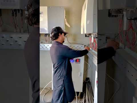 Solar panels inveter ON Line karte hove #solar #cctv #camera #india #indian