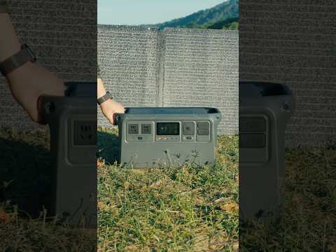 Effortless Energy: DJI Power 1000 with Solar Panels for On-the-Go Energy