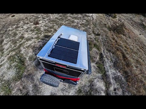 Installing BougeRV Flexible Solar Panels on our OVRLND Camper! [Power Wagon Episode 8]