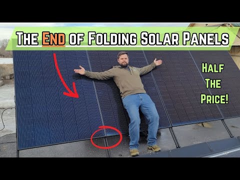 The BEST Portable Solar Panel Stand EVER