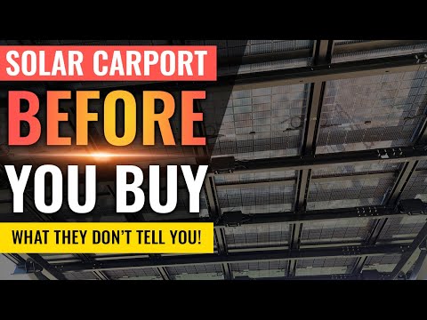 MUST know before BUYING a Chiko SOLAR CARPORT