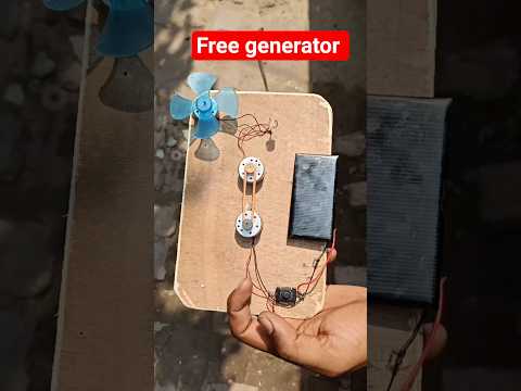 I Built a FREE Generator Using Solar Panels