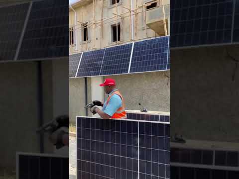 solar panels installation  #solarrepair #solarconverter #solartips #greenenergy #solarfountain