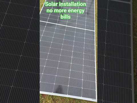 Solar panels  installation #solar #join #support #shortsvideo #energy #diy