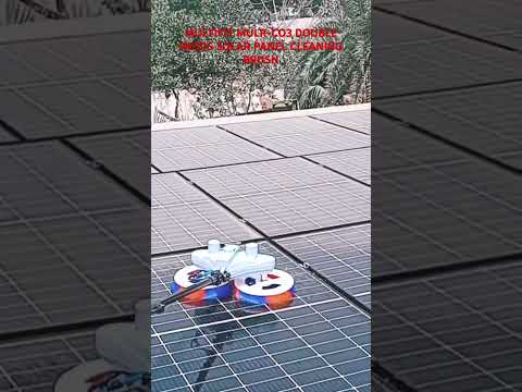 SOLAR PANEL CLEANING BRUSH #solar #pv #pvsystem #solarprofessionals #pvmodule #cleaning #brush