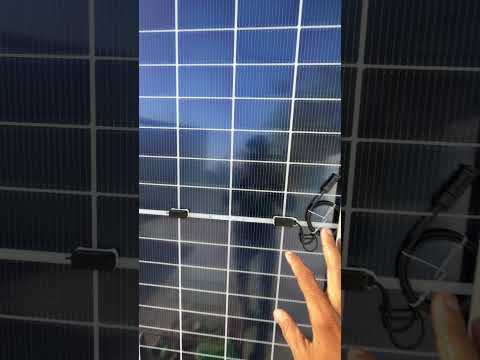 Longi HIMO-7 Bifacial 615W Crown Solar Energy 3.6 KW Project #solarproject #solarpanels