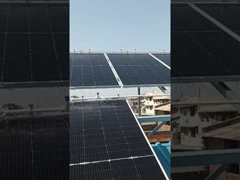 Auto wash solar panels cleaning system#panels