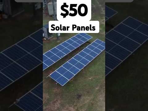 $50 Dollars For New Solar Panels WOW! #solarpower
