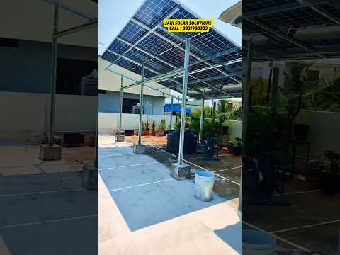 “Solar Panel Installation in Bowenpally | Jani Solar Solutions in Action!” #solarpanels #solar