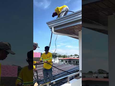 Cable Pulling for Solar Panel wires in Los Banos Laguna 2