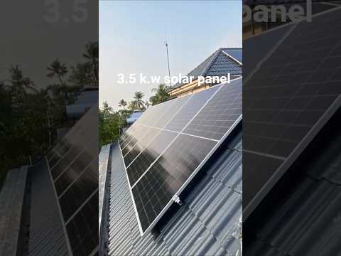 3.5k.w solar panel instead ๐ช ๐จ ๐๐ซก…..