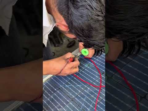 24volt solar panel ko 12 volt ka kaise kare |#solar #solarkits #solarmeter #diysolar #solarrecharge