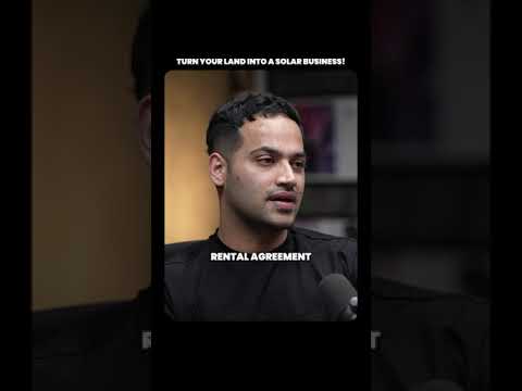 How Farmers Can Make Money Using Solar Power | @IshverDholakiyaOfficial  – Raj Shamani #shorts