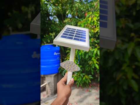 making automatic solar light #experiment #electrcal #shorts