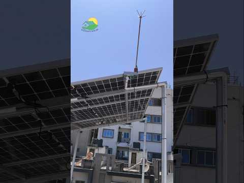 Solar panel lagwane ka process #shorts #shortsfeed #solar #viralvideo