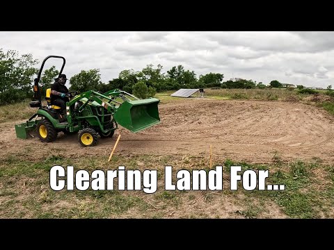 Grading Land and Installing Solar Panels – Off Grid Homestead