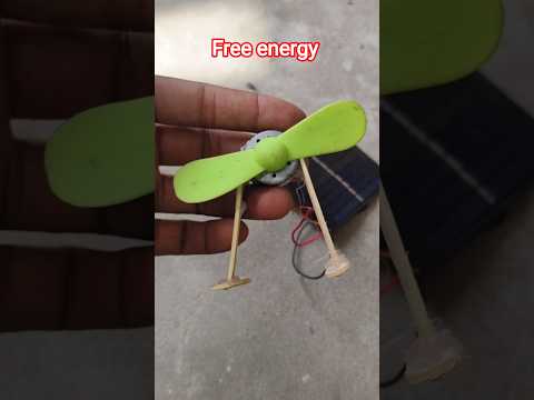 free energy generator 😱🙀with solar panel #experiment #scienceexperiment #youtubeshorts #short