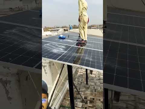 Solar Panel Washer #solar #pannalal #electronic