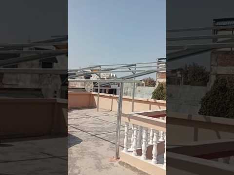 Solar Panel Mounting Structure for RCC Roof