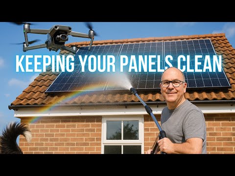 Get Your Solar Panels Gleaming Again With Simple Tricks