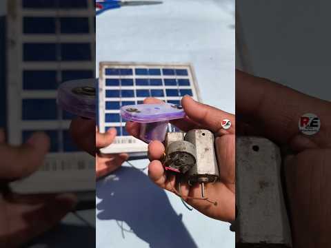 Solar panel new hack| kya solar panel dc motor ko Chala sakte hai #experiment #electrical #solar