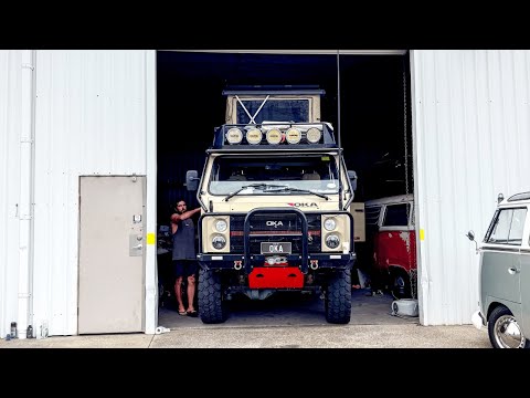 OKA REBUILD FINISHED – 48v Power System, 5000w inverter, 260v of SOLAR , “MIDGIE”PROOFING the truck