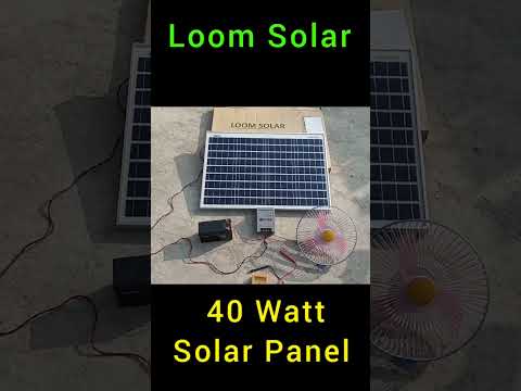 40 Watt Solar Panel | Free Energy Projects