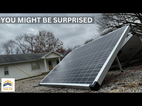 What Do Solar Panels Produce On Cloudy Days