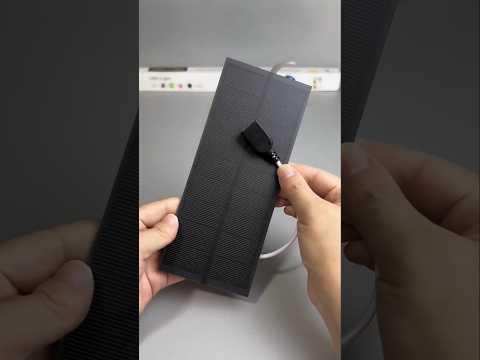 Solar Panel Charger – Charge Your Phone Anywhere #electronicgadgets #solarcharger #charger