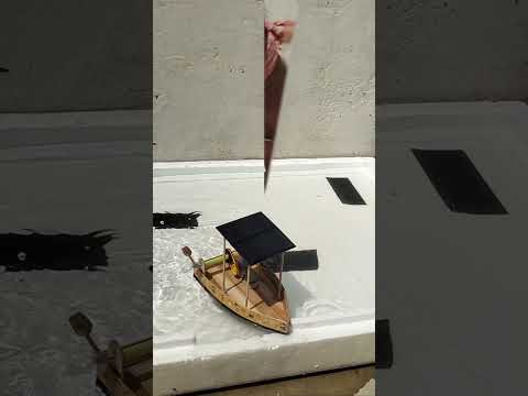 SOLAR POWER BOAT #diy #3dmodel #schoolmodel #solarpower #