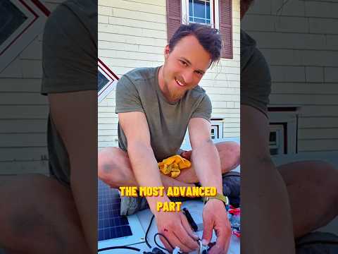 Added 200W more Solar Panels to my RV #rvlife #vanlife #solarpower