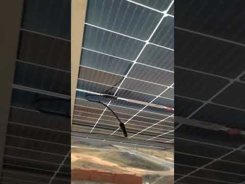 SOLAR PANEL wiring time #solar #solartips #solarconverter