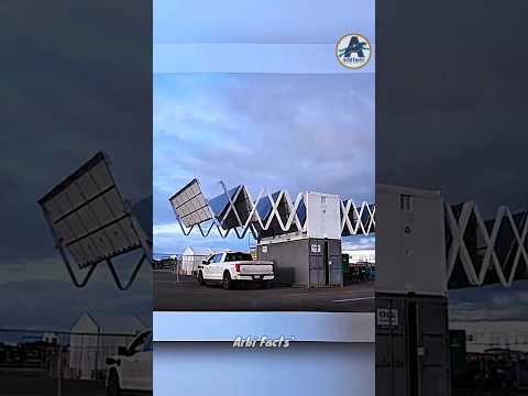 “60 Solar Panels Ready in 2 Min! ⚡🚀 | Arbi Facts” #shorts #new #facts #arbifacts