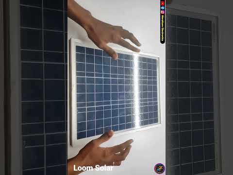 12 Volt 20 Watt Solar Panel Unboxing & Testing