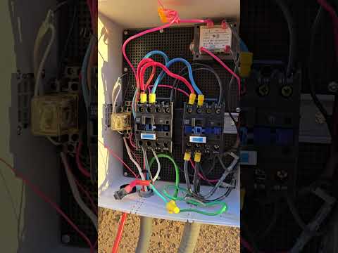 Building a Solar power transfer switch for my heat pump #short