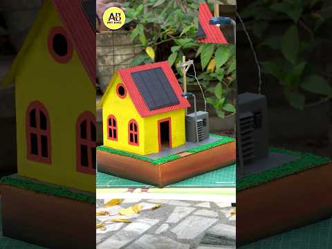 Solar energy working project for science exhibition