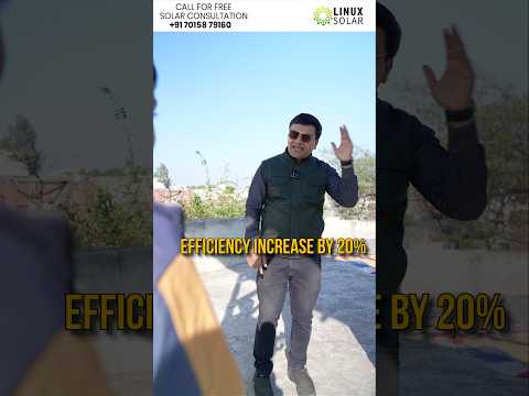 White Paint & Bifacial Solar Panels: Boosting Efficiency #solarpanel