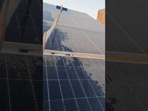 Solar Panels Cleaning System | #diy #tipsandtricks #solarsystem