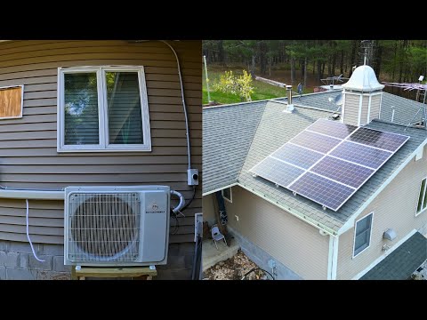 Installing A Mini Split With Solar Panels