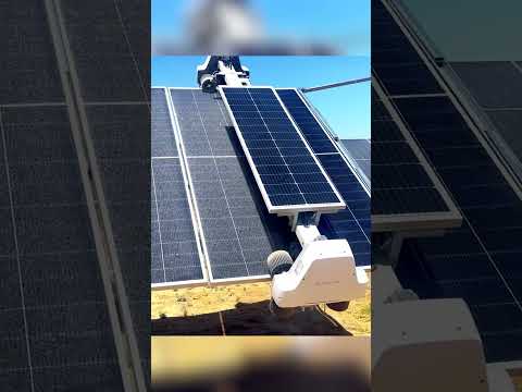 China’s Genius Way to Clean Solar Panels 🤖🧼 :- Sun🌞, Sand🏜️ & Robots🤖