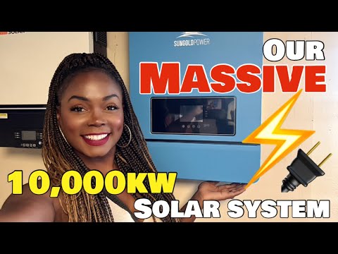 WE HAVE A TON OF SOLAR POWER FOR OUR OFF GRID DESERT HOMESTEAD! 10,000 KW POWER!